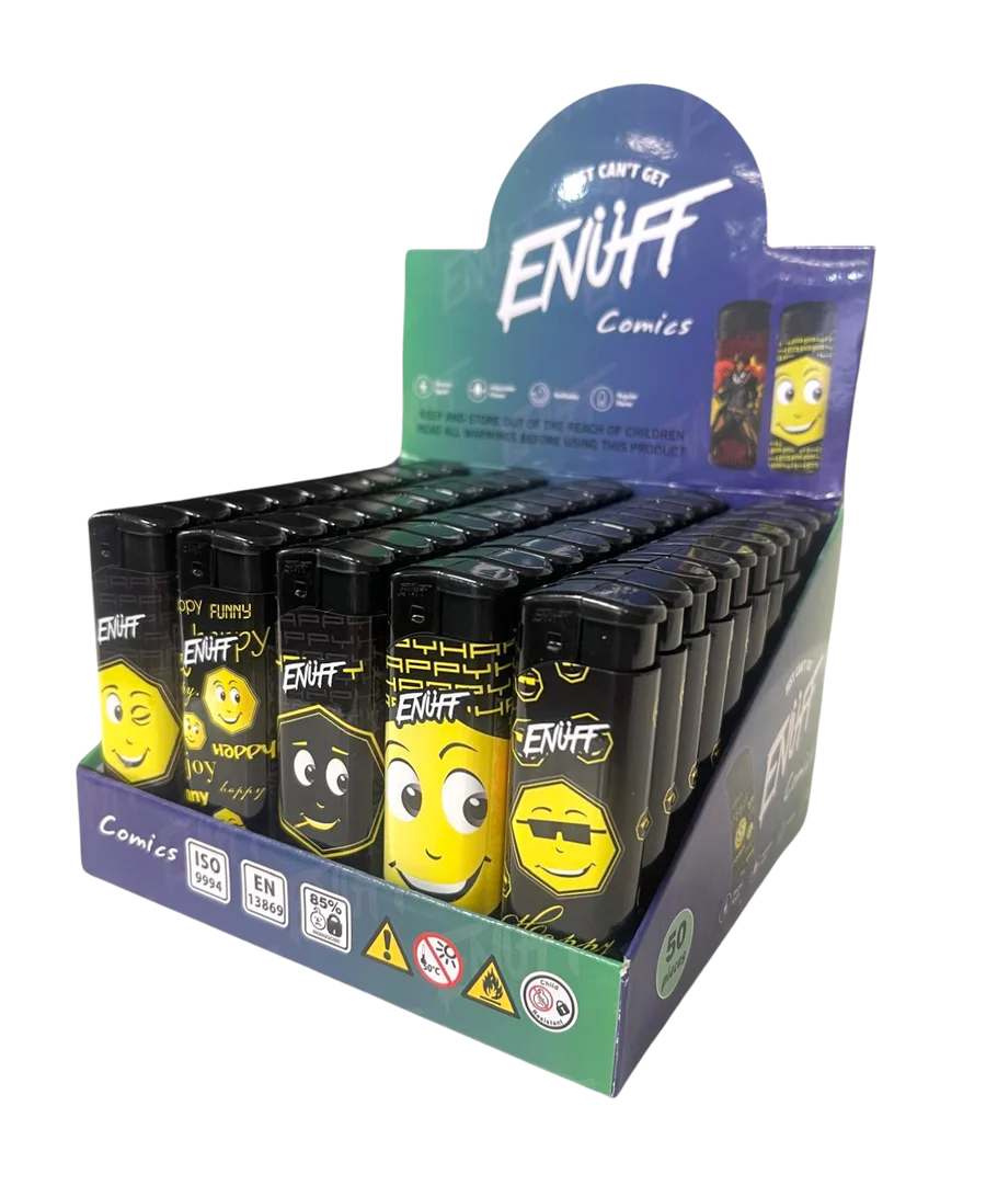 ENUFF Click Lighter Comics Design (50PCS/DISPLAY)