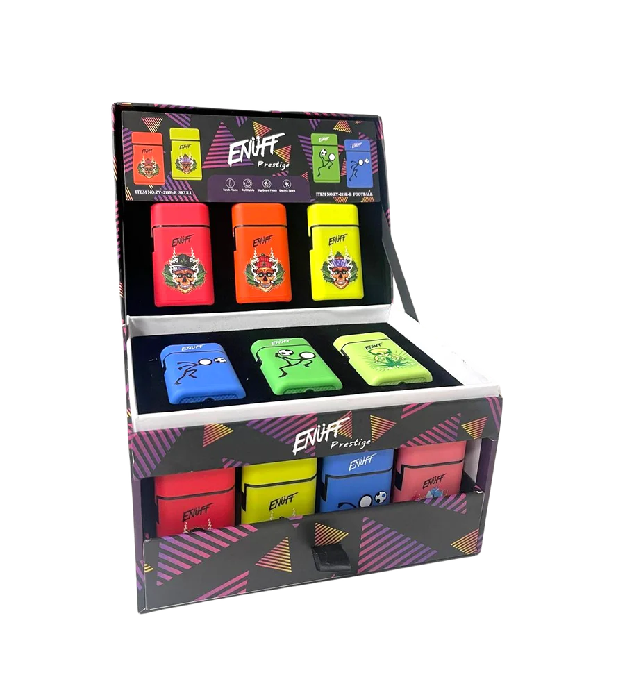 ENUFF Jet Lighter Prestige Design (34PCS/DISPLAY)