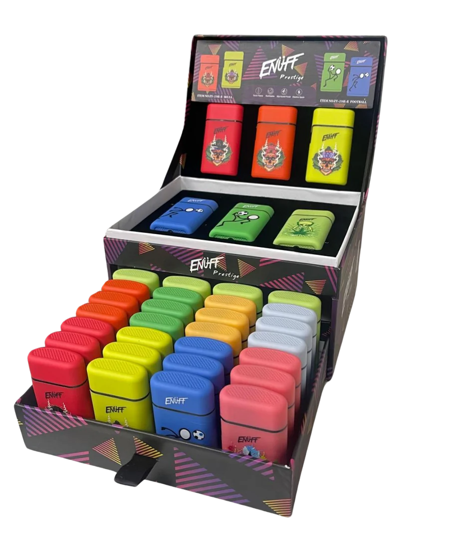 ENUFF Jet Lighter Prestige Design (34PCS/DISPLAY)