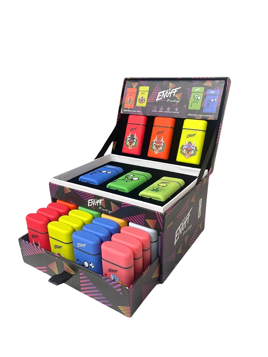 ENUFF Jet Lighter Prestige Design (34PCS/DISPLAY)