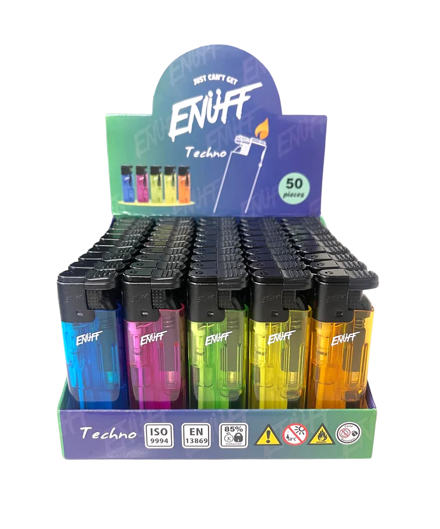 ENUFF Jet Lighter Techno Design (50PCS/DISPLAY)