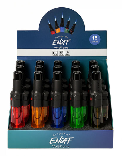 Enuff VoltFlame Jet Torch Lighter 15pcs
