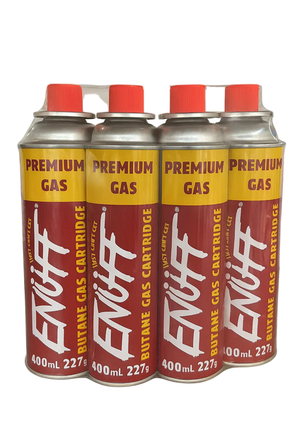 ENUFF BUTANE CARTRIDGES 400ML 28PC
