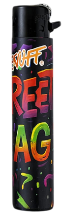 ENUFF TAGG Round Refillable Lighter – 48pcs Display