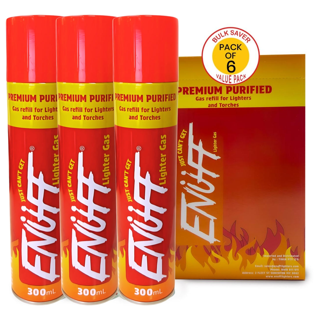 Gas Refill ENUFF 300 ml Bottle 24 Pcs