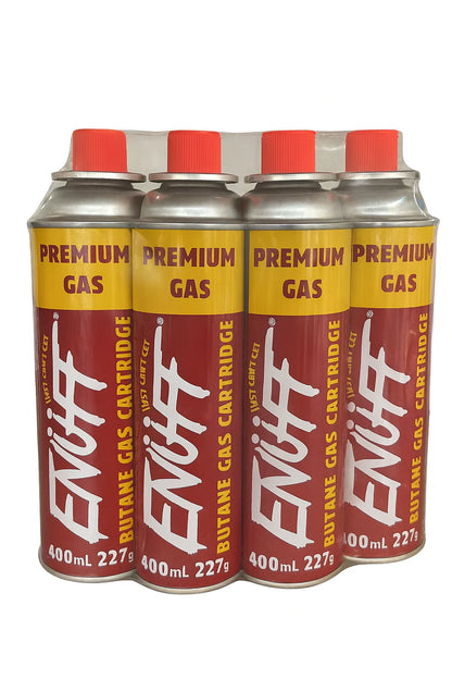 ENUFF BUTANE CARTRIDGES 400ML 28PC