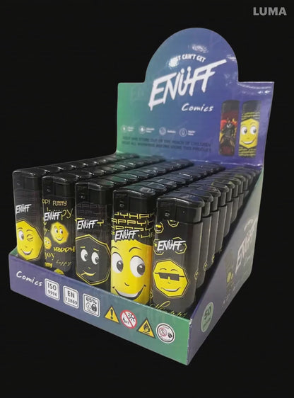 ENUFF Click Lighter Comics Design (50PCS/DISPLAY)