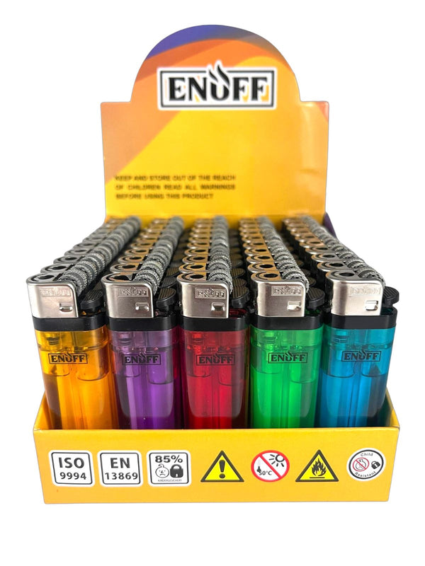 Enuff Refillable Flint Fluid Lighter 50pcs
