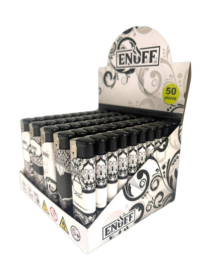 Enuff Refillable Jet Windproof Lighter 50pc