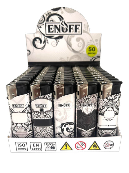 Enuff Refillable Jet Windproof Lighter 50pc